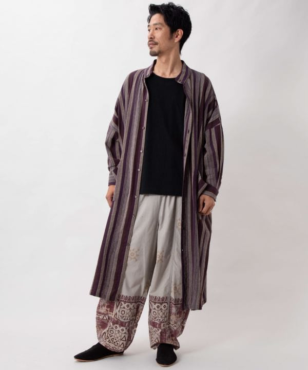 Vintage Geometric Print Men's Pants by AMINA - Ametsuchi