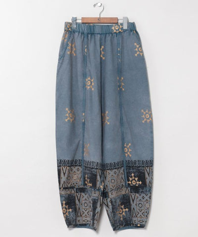 Vintage Geometric Print Men's Pants by AMINA - Ametsuchi