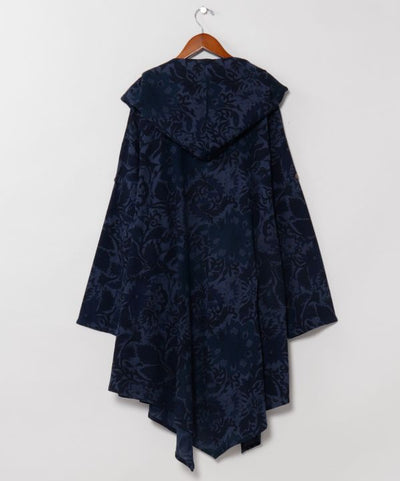 Botanical Relaxed Silhouette Cardigan by AMINA - Ametsuchi
