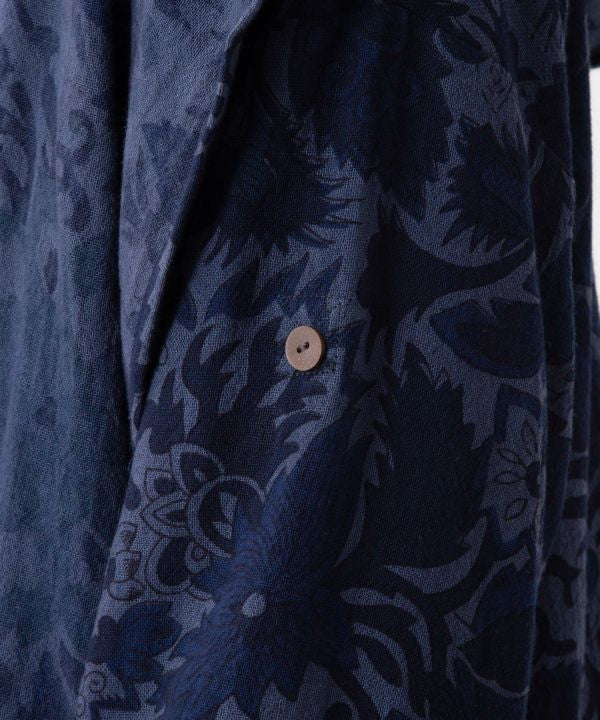 Botanical Relaxed Silhouette Cardigan by AMINA - Ametsuchi