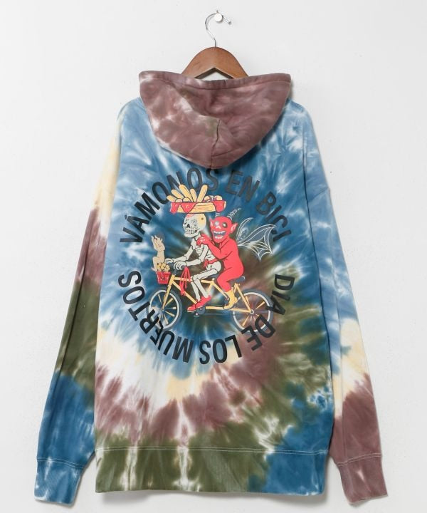 Men's Tie-Dye Hoodie - Amina x grn by AMINA - Ametsuchi