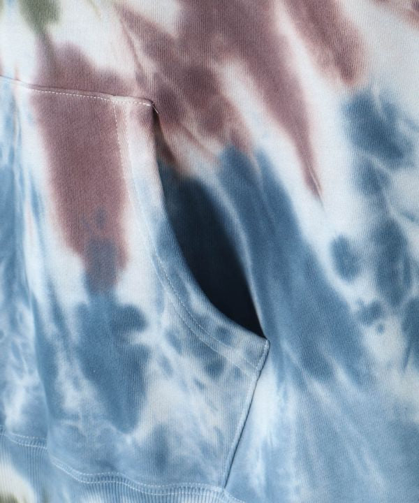 Men's Tie-Dye Hoodie - Amina x grn by AMINA - Ametsuchi