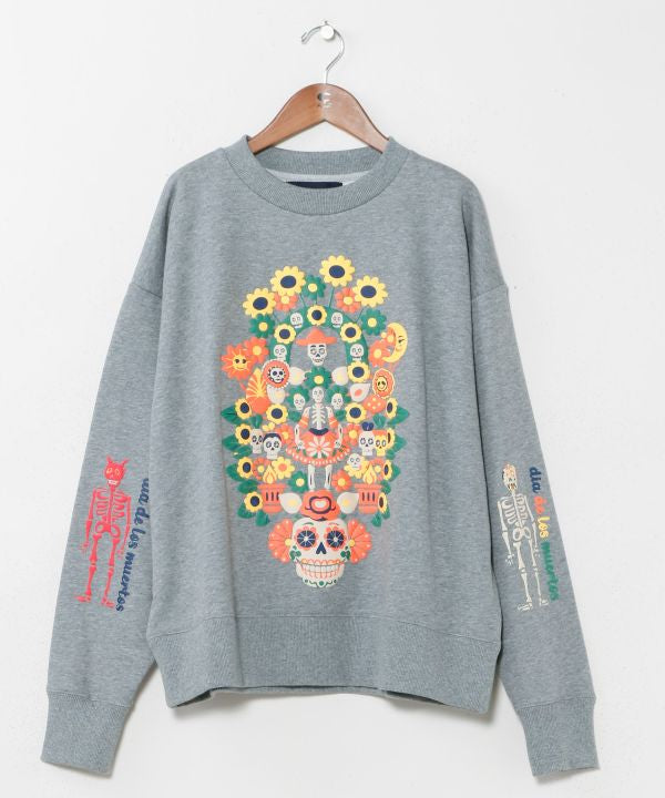 Sugar Skull Graphic Top - Amina x grn