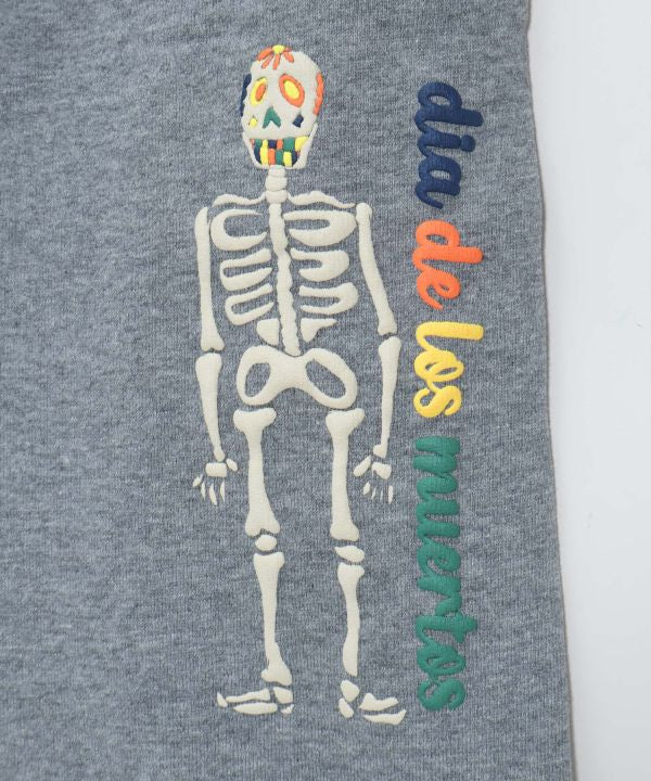 Sugar Skull Graphic Top - Size L - Amina x grn by AMINA - Ametsuchi