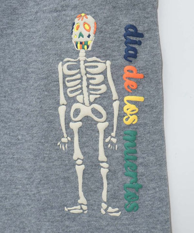 Sugar Skull Graphic Top - Size L - Amina x grn by AMINA - Ametsuchi