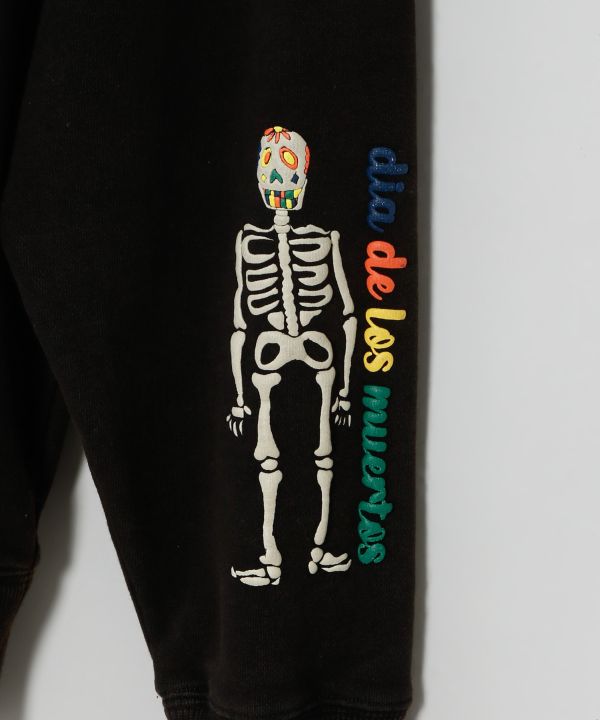 Sugar Skull Graphic Top - Size L - Amina x grn by AMINA - Ametsuchi