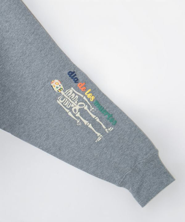 Sugar Skull Graphic Top - Size L - Amina x grn by AMINA - Ametsuchi
