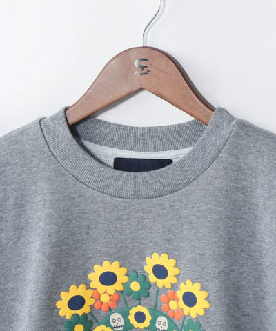 Sugar Skull Graphic Top - Size L - Amina x grn by AMINA - Ametsuchi