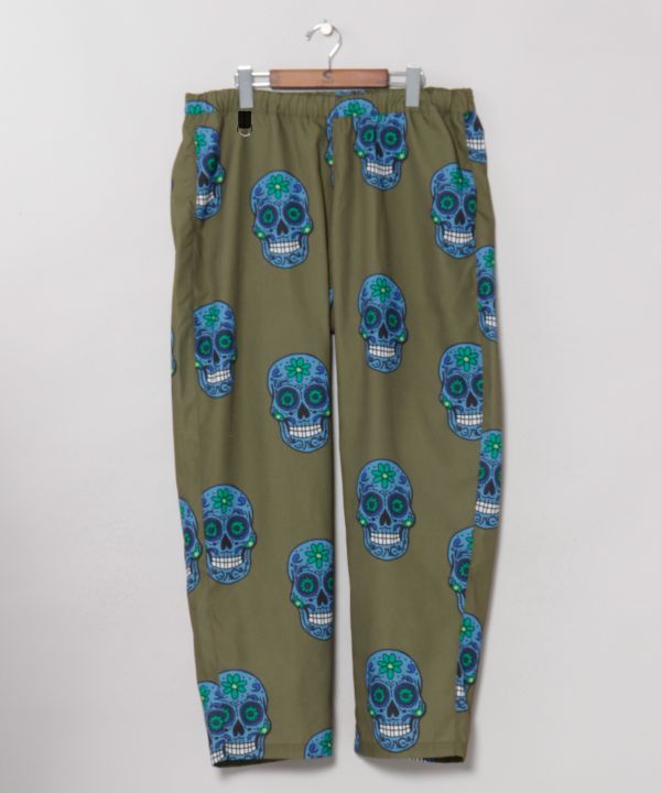 Sugar Skull Print Pants