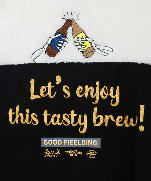 Beer Lover Embroidered Hoodie - Amina×grn×YOKOHAMA BEER by AMINA - Ametsuchi