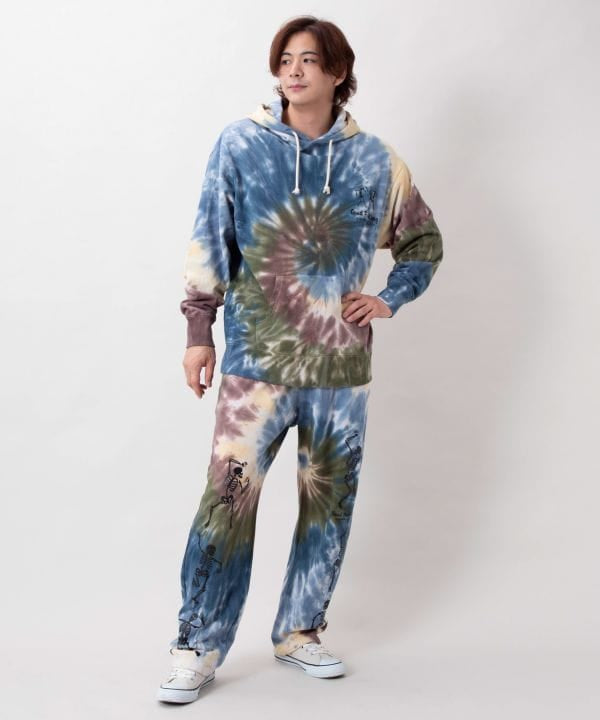 Men's Tie-Dye Pants - Amina x grn by AMINA - Ametsuchi
