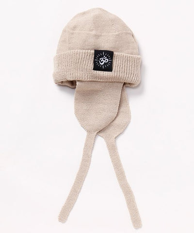 Om Motif Earflap Cap