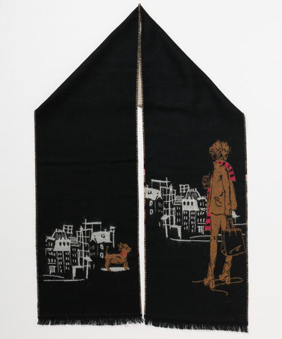 Pierre Quioc French Woven Scarf