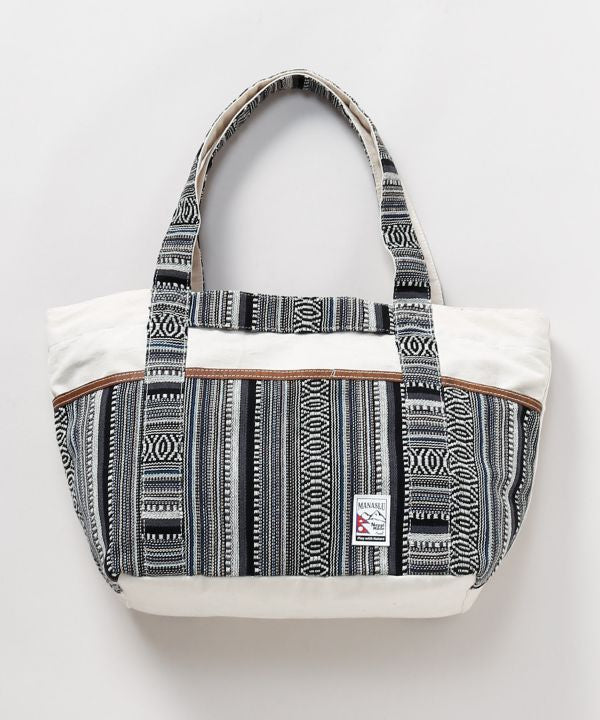 Nepalese Gheri Leather Tote Bag