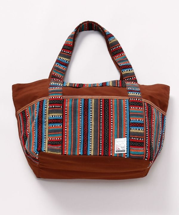 Nepalese Gheri Leather Tote Bag