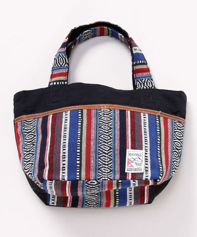 Nepalese Gheri Leather Handbag by AMINA - Ametsuchi