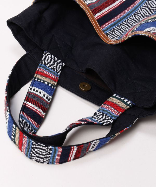 Nepalese Gheri Leather Handbag by AMINA - Ametsuchi