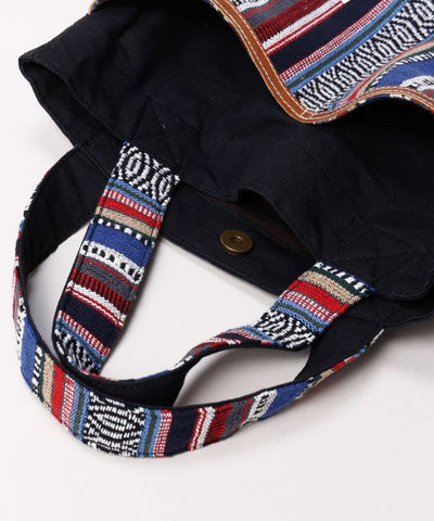 Nepalese Gheri Leather Handbag by AMINA - Ametsuchi