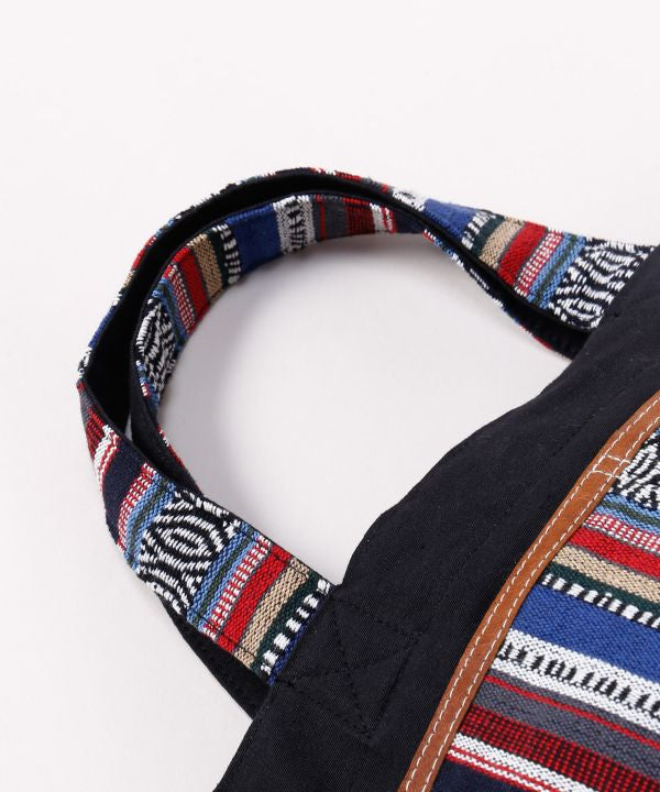 Nepalese Gheri Leather Handbag by AMINA - Ametsuchi