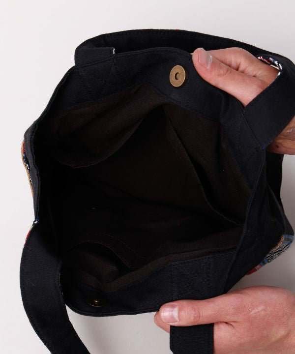 Nepalese Gheri Leather Handbag by AMINA - Ametsuchi