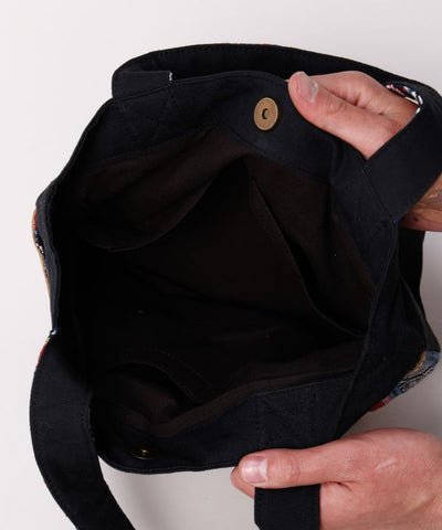 Nepalese Gheri Leather Handbag by AMINA - Ametsuchi