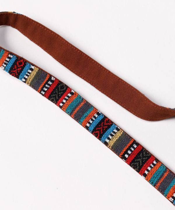 Nepalese Gheri Leather Round Shoulder Bag