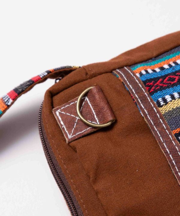 Nepalese Gheri Leather Minimal Shoulder Bag
