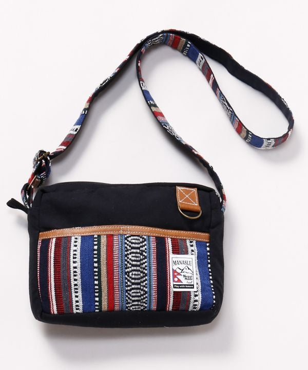Nepalese Gheri Leather Minimal Shoulder Bag