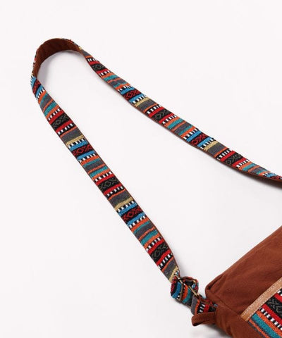 Nepalese Gheri Leather Minimal Shoulder Bag
