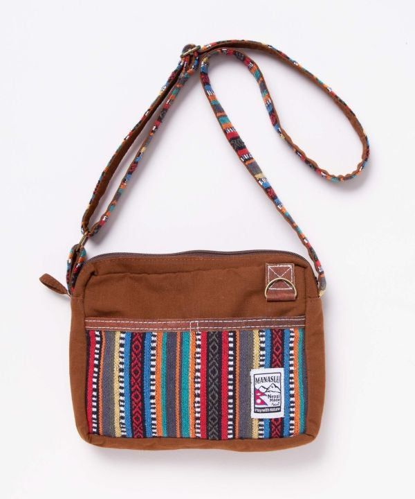 Nepalese Gheri Leather Minimal Shoulder Bag