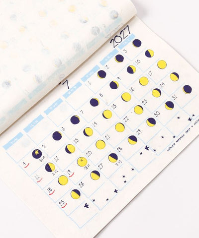 Nepalese Lokta Moon Phase Calendar