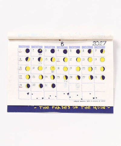 Nepalese Lokta Moon Phase Calendar