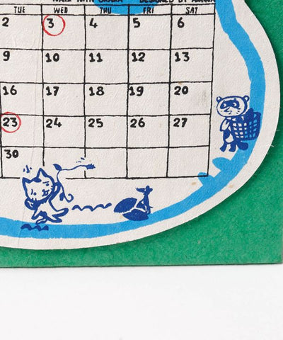 Okaka Cat Face Desk Calendar