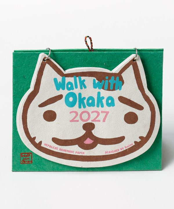 Okaka Cat Face Desk Calendar
