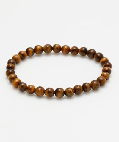 3A Grade 6mm Tiger Eye Bracelet by 岩座 - Ametsuchi