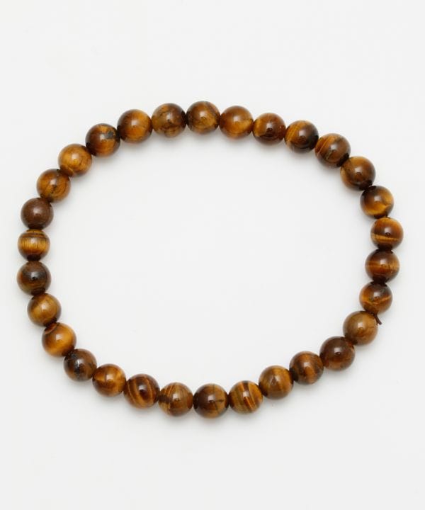 3A Grade 6mm Tiger Eye Bracelet by 岩座 - Ametsuchi