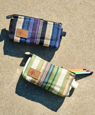 Nepalese Hand Woven Cotton Pouch