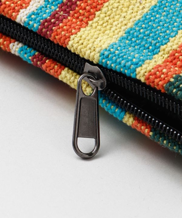 Nepalese Hand Woven Cotton Pouch