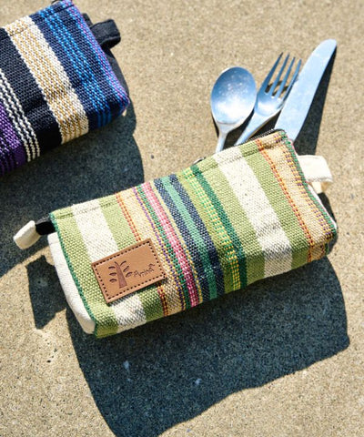 Nepalese Hand Woven Cotton Pouch