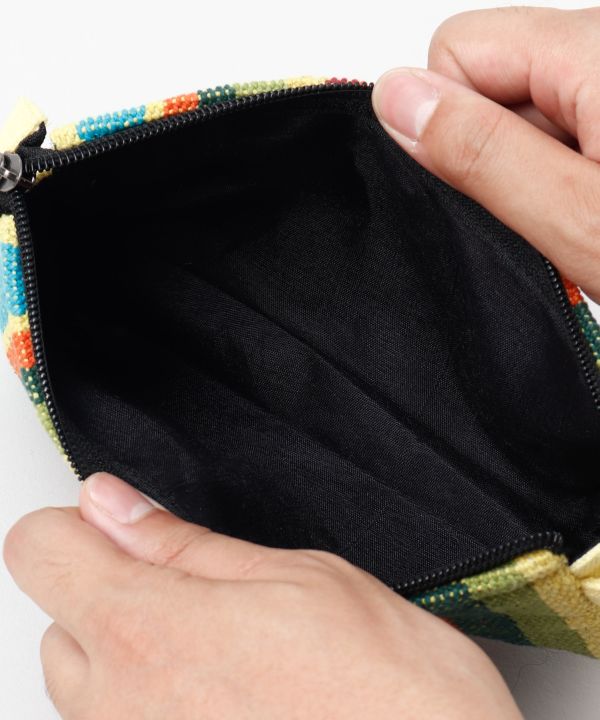 Nepalese Hand Woven Cotton Pouch