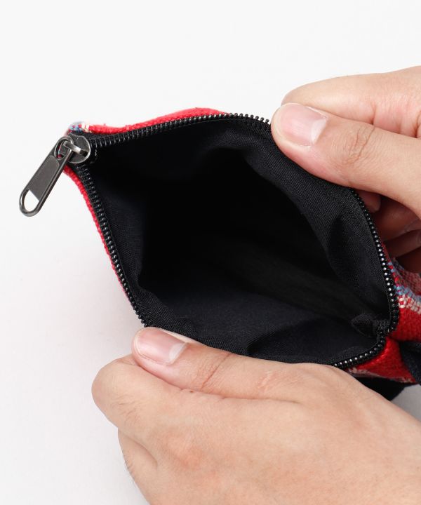 Nepalese Hand Woven Striped Pouch