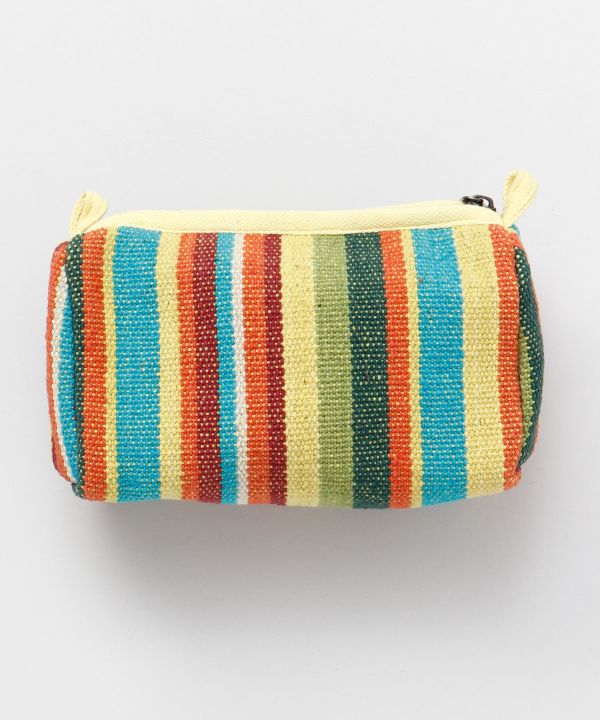 Nepalese Hand Woven Cotton Pouch