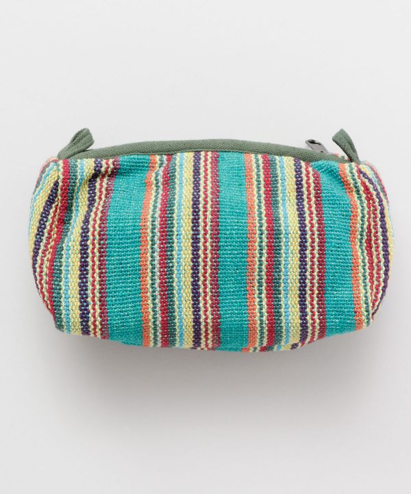 Nepalese Hand Woven Cotton Pouch