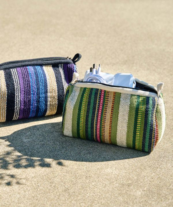 Nepalese Hand Woven Cotton Pouch