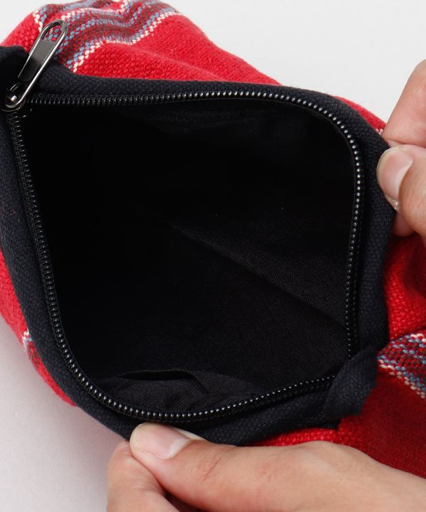 Nepalese Hand Woven Cotton Pouch