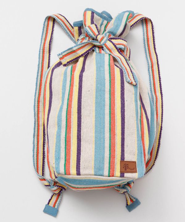 Nepalese Hand Woven Cotton Backpack