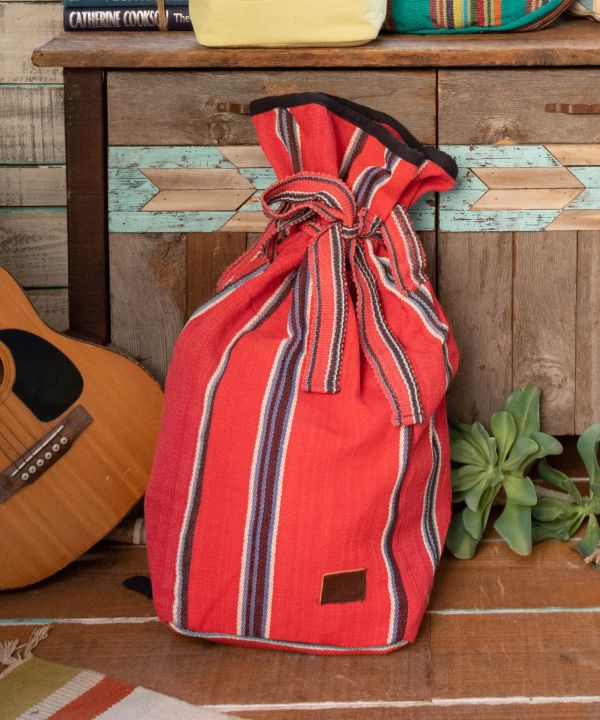 Nepalese Hand Woven Cotton Backpack