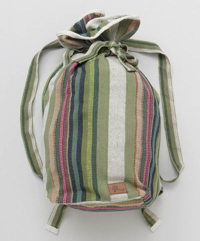 Nepalese Hand Woven Cotton Backpack