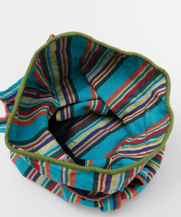 Nepalese Hand Woven Cotton Backpack