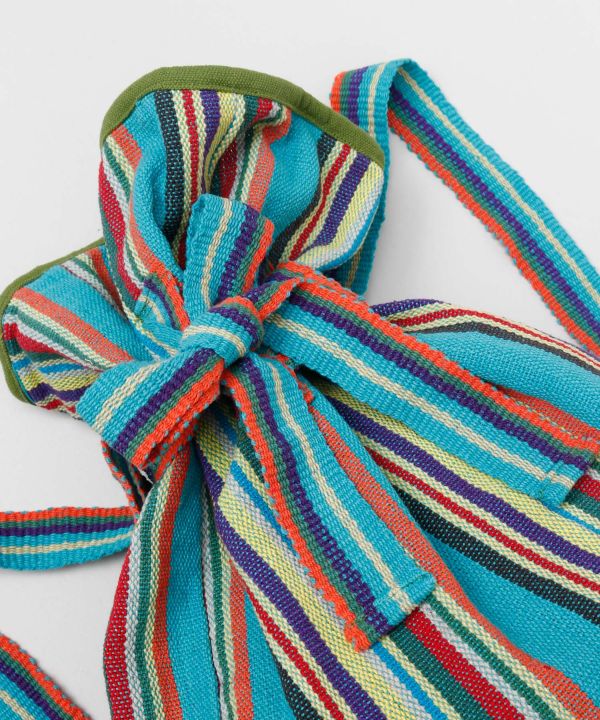 Nepalese Hand Woven Cotton Backpack